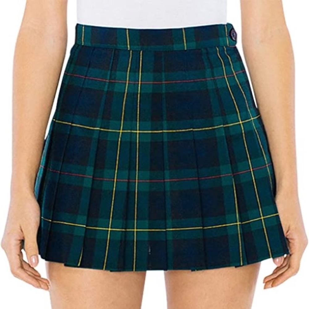 American Apparel Pleated Skirt
